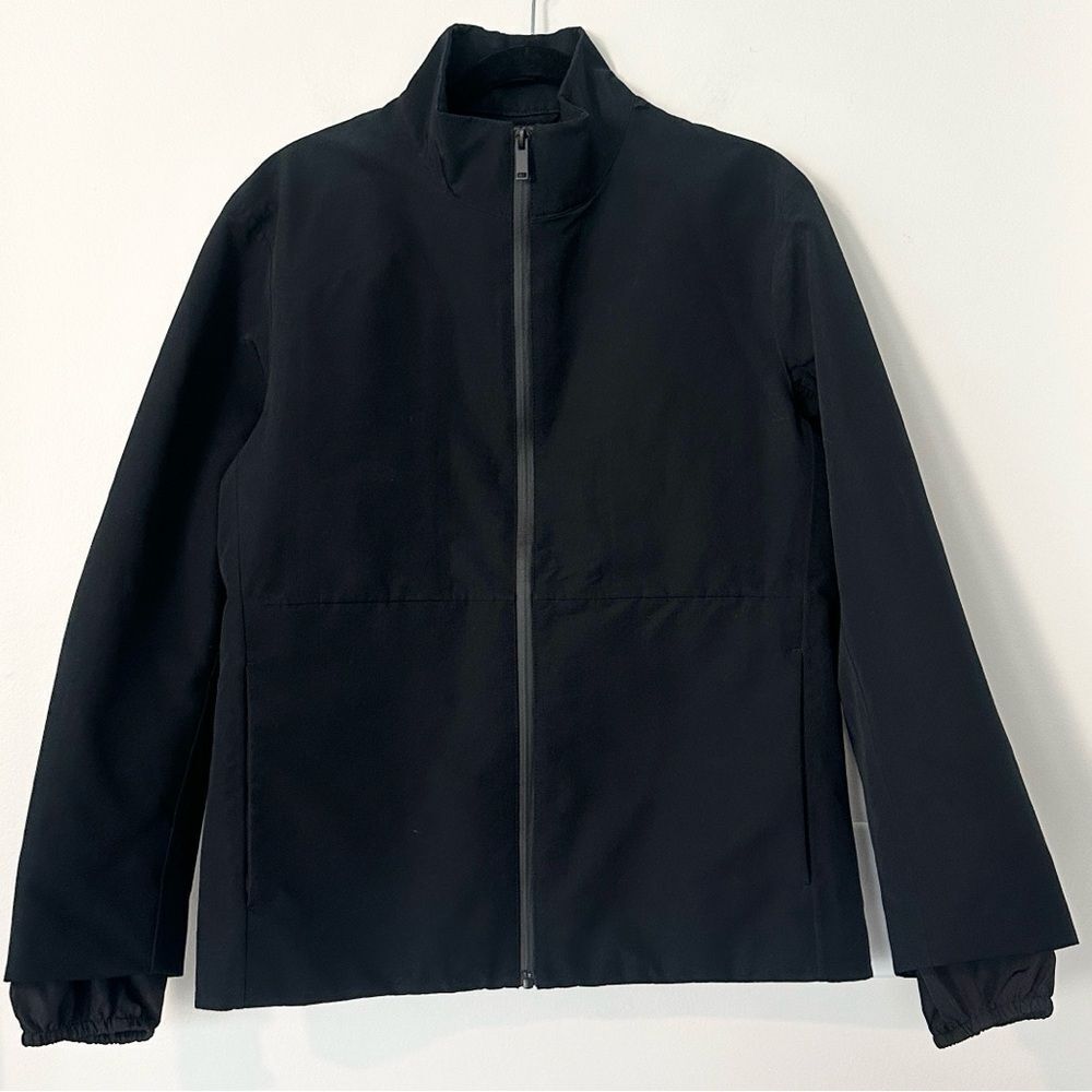 Zara Men’s Black Contemporary Full Zip Jacket M